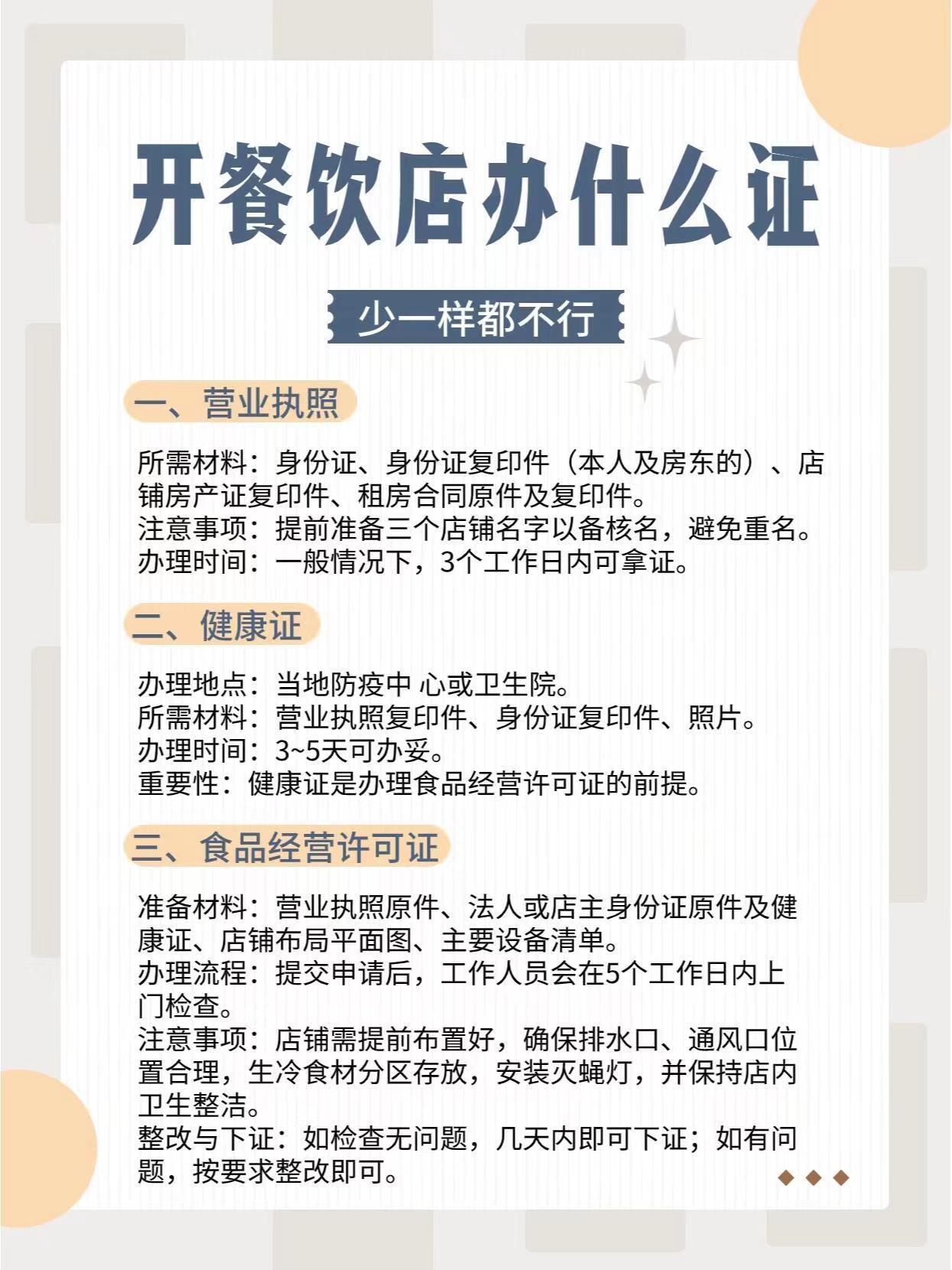 娄底什么是？食品经营许可证（办理流程）